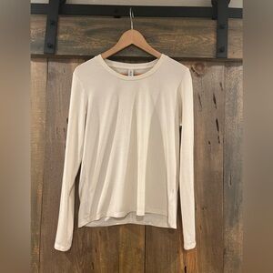 Varley Long Sleeve Tee - Oatmeal - Small
